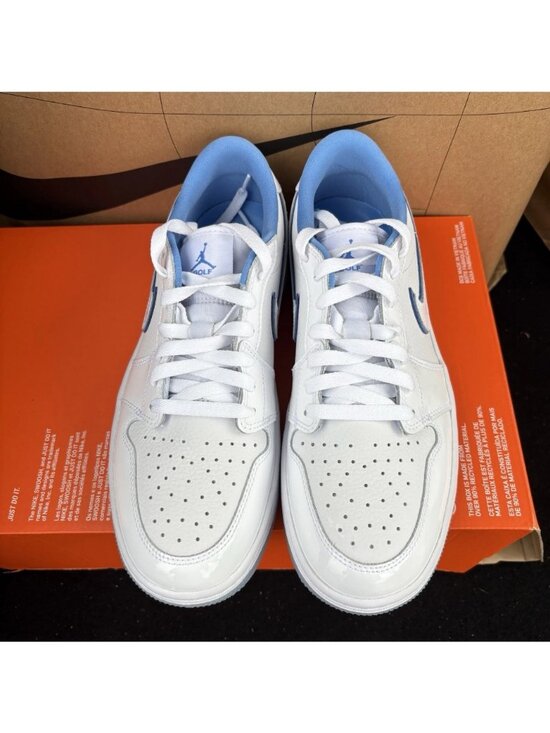 NEW Nike Jordan 1 Low G White Legend Blue Tint Golf DD9315-118 Men Size 8 main image 8